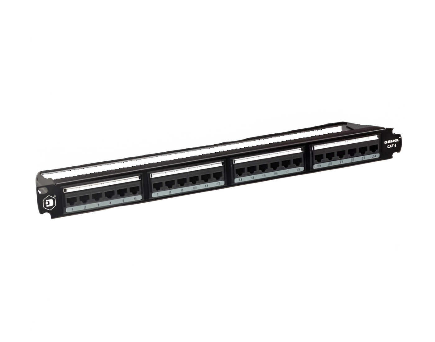 Digisol Cat6 Patch Panel 24 Port Loaded